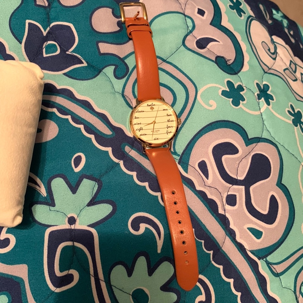 Kate Spade, Tan watch,
